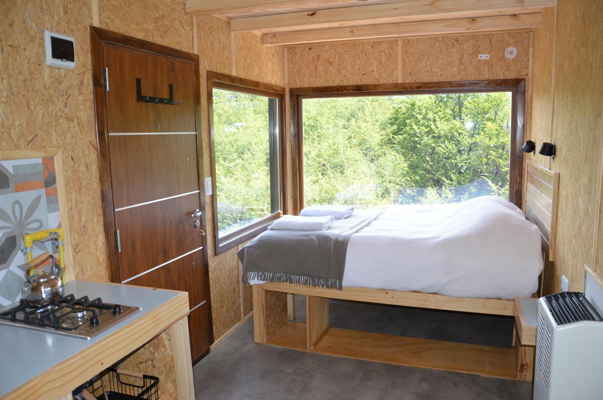 Cerro Electrico - Off The Grid Tiny Houses 엘 찰텐 외부 사진