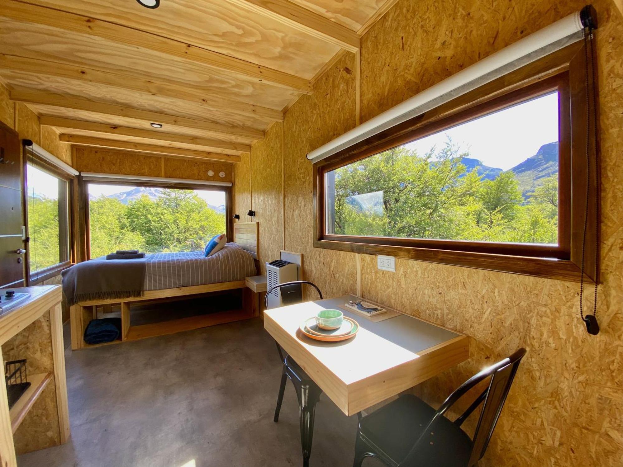 Cerro Electrico - Off The Grid Tiny Houses 엘 찰텐 외부 사진