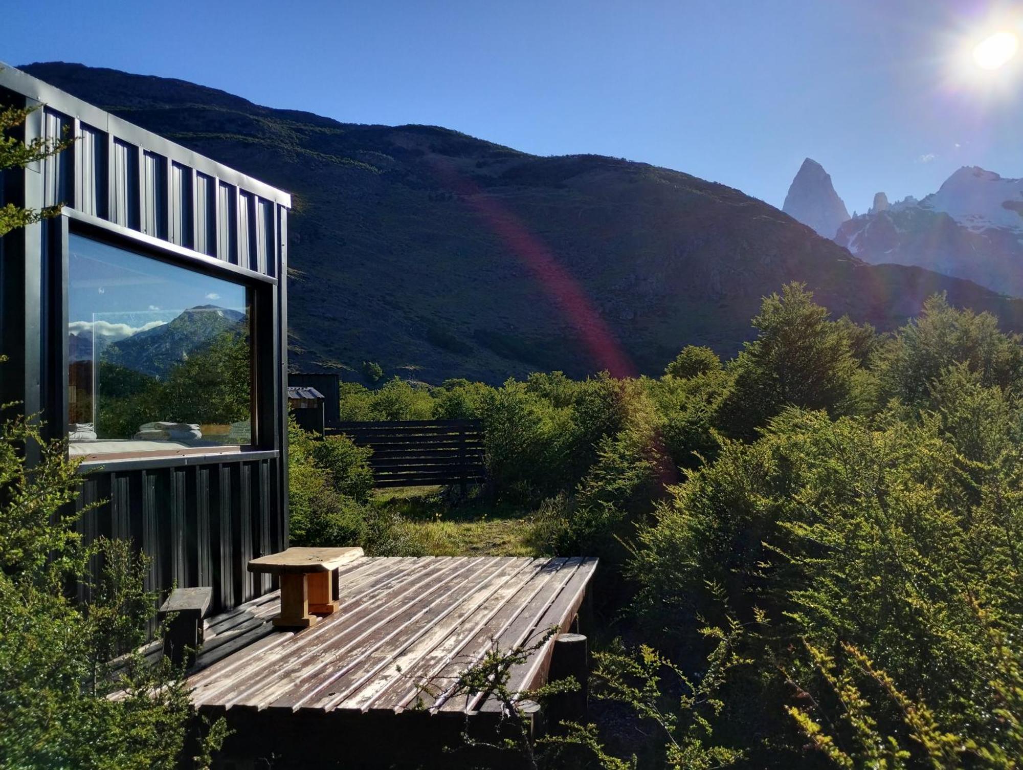 Cerro Electrico - Off The Grid Tiny Houses 엘 찰텐 외부 사진